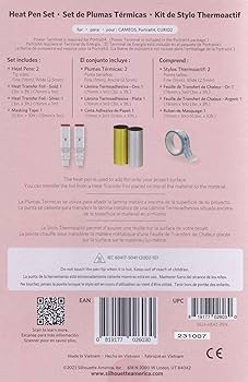 Silhouette Heat Pen Set- Foil Transfer - for use with Cameo